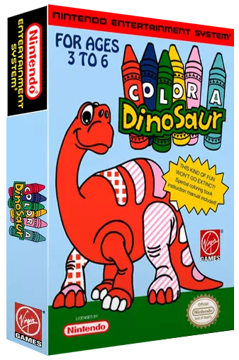 jeu Color a Dinosaur